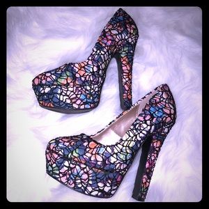 Multi Color Mesh Net Pumps